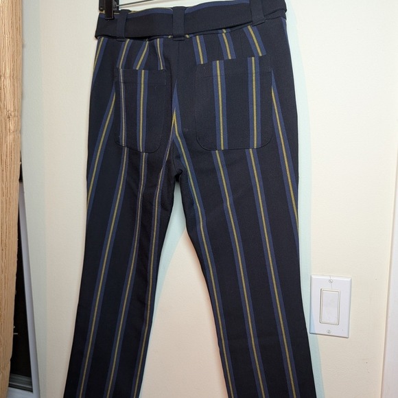 LOFT Women's Navy Dress Pants with Tie Elegant Design - Picture 7 of 10